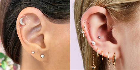 chanel helix piercing|how to change helix piercings.